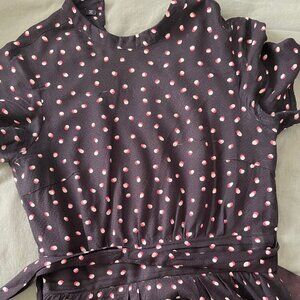 Women's Polka-dot Vero Moda T-shirt Blouse (size Small)